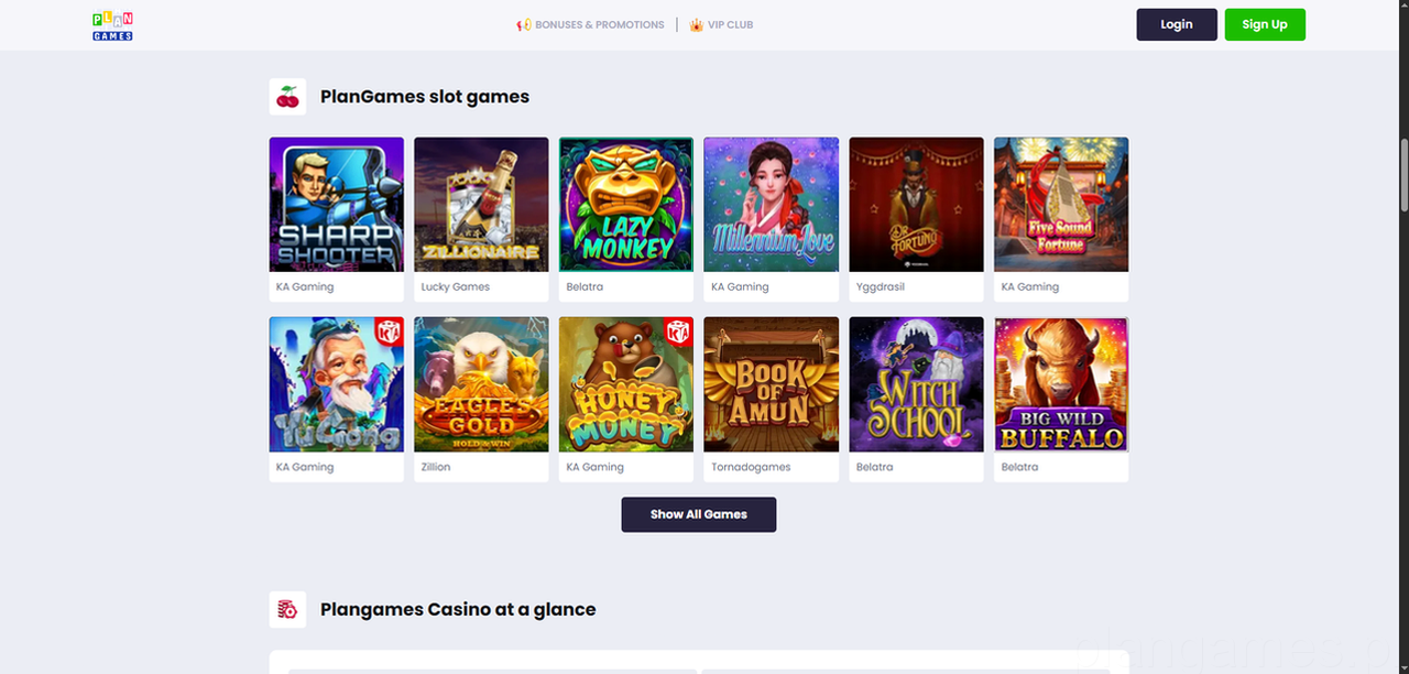 Plangames Casino Casino
